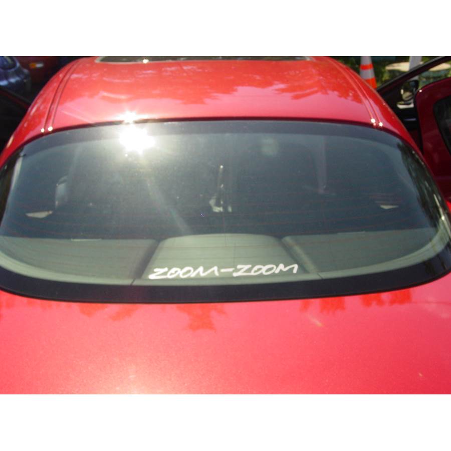 2009 Mazda RX8 Rear deck speaker location