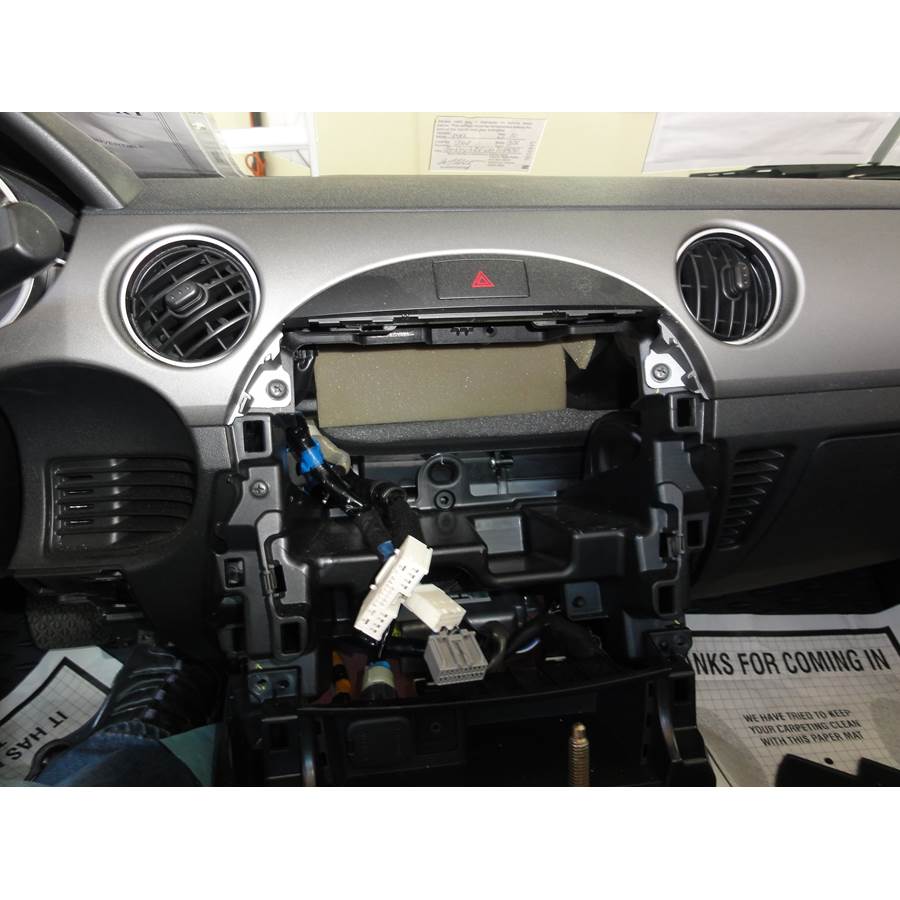 2013 Mazda MX5 Factory radio removed