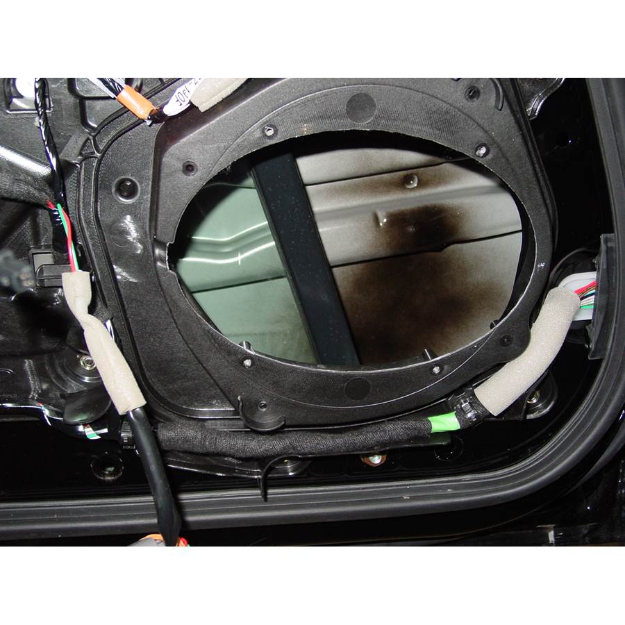 2007 Mazda MX5 Front door woofer removed