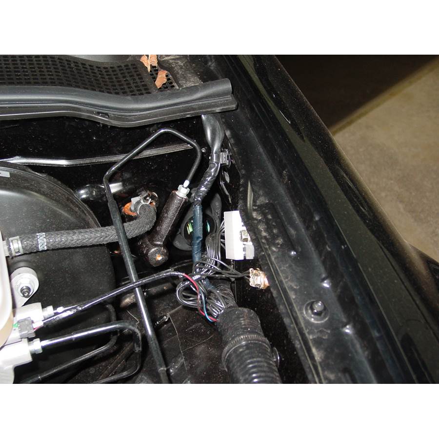 2009 Mazda MX5 Firewall access