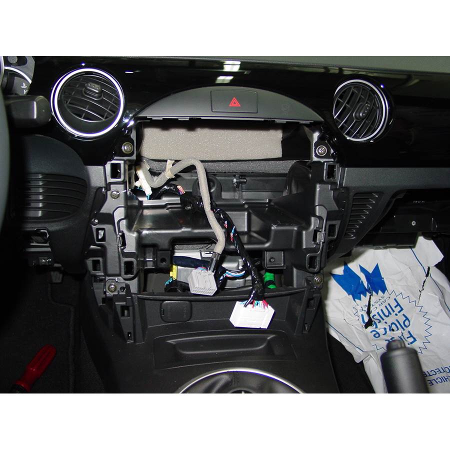 2008 Mazda MX5 Factory radio removed