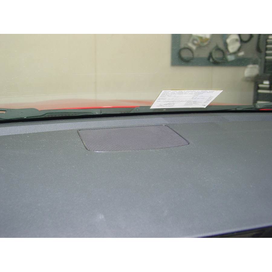 2011 Mazda MX5 Center dash speaker location