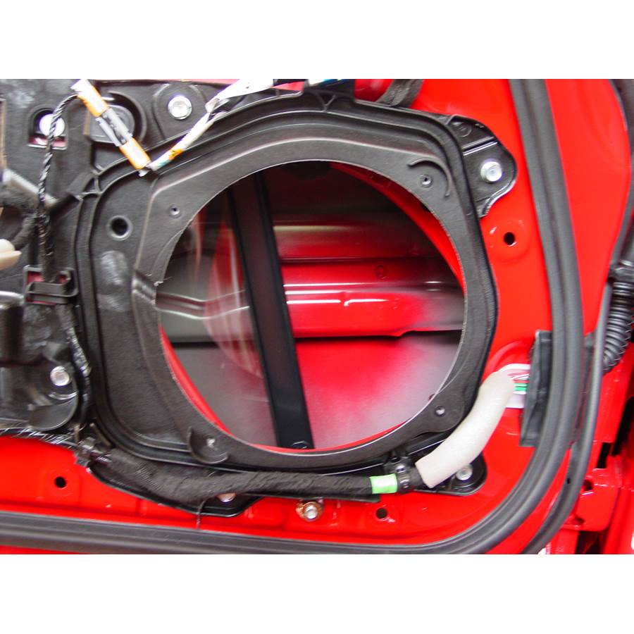 2012 Mazda MX5 Front door woofer removed