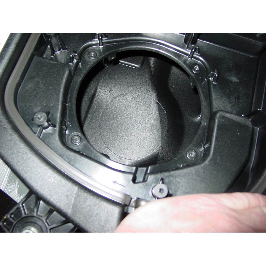 2010 Mazda CX-9 Under cargo floor speaker removed