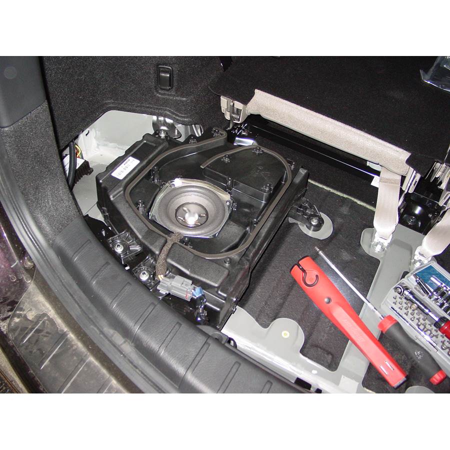 2012 Mazda CX-9 Under cargo floor speaker