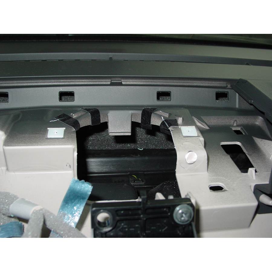 2013 Mazda CX-9 Center dash speaker removed