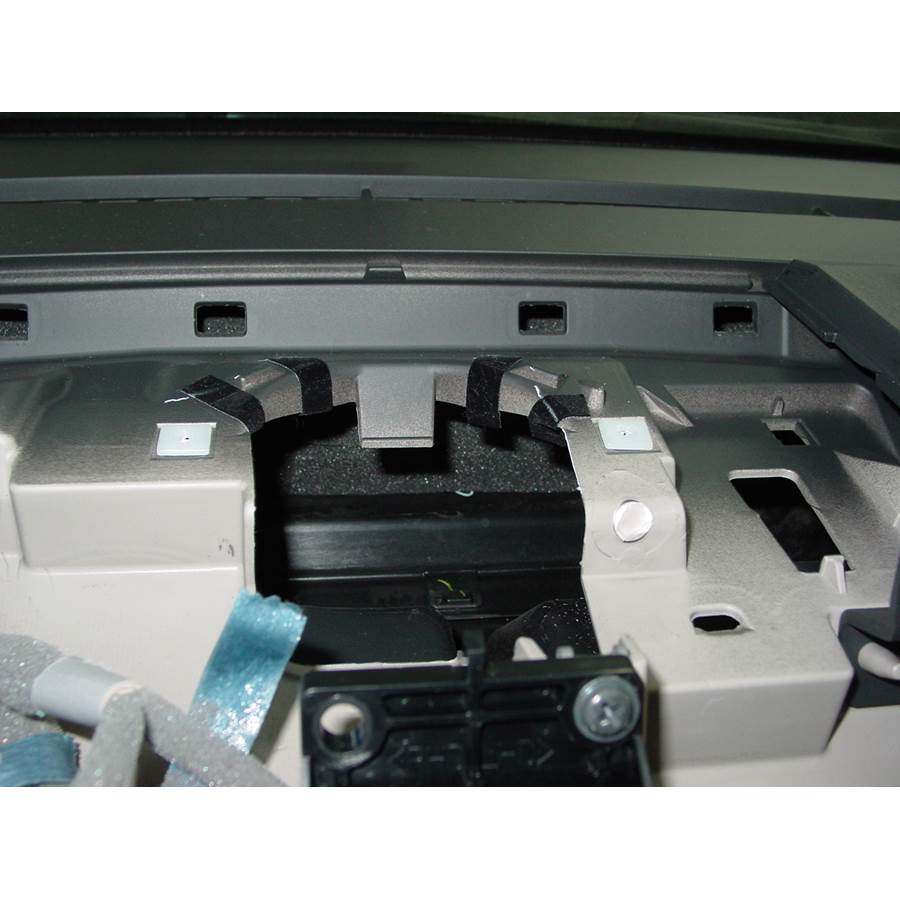 2015 Mazda CX-9 Center dash speaker removed