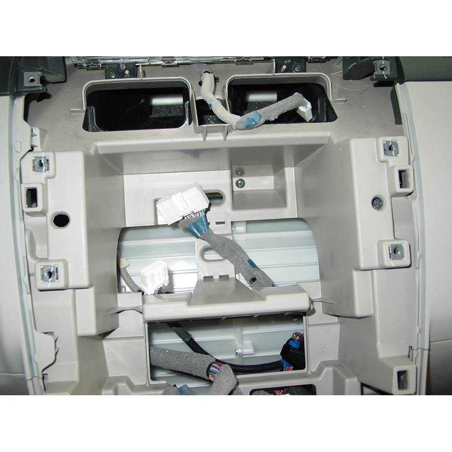 2008 Mazda CX-9 Factory radio removed