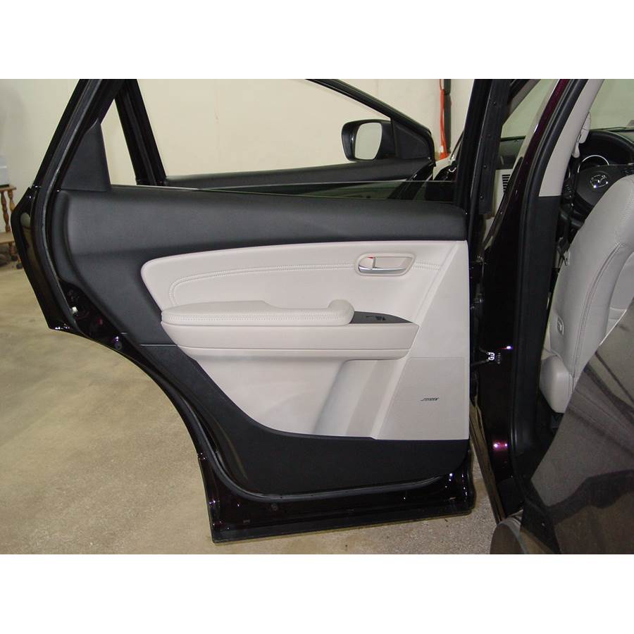 2010 Mazda CX-9 Rear door speaker location