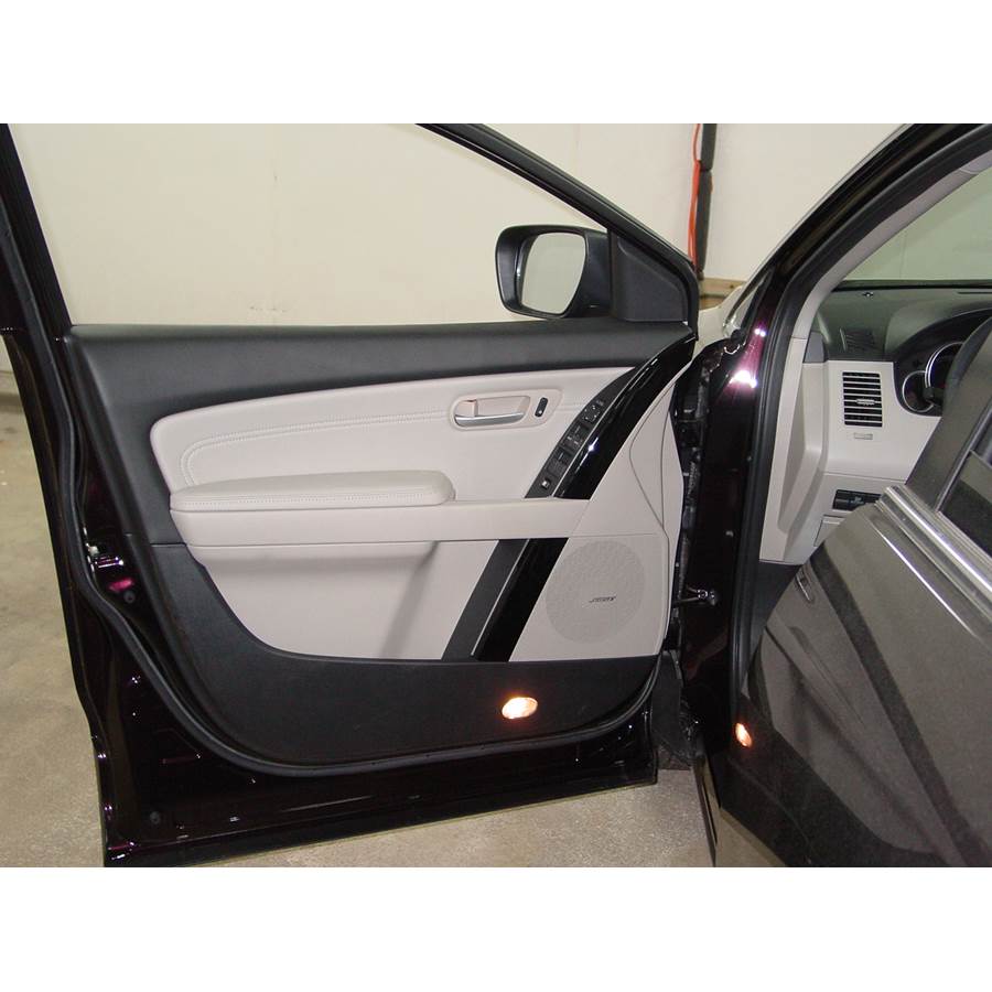 2010 Mazda CX-9 Front door speaker location