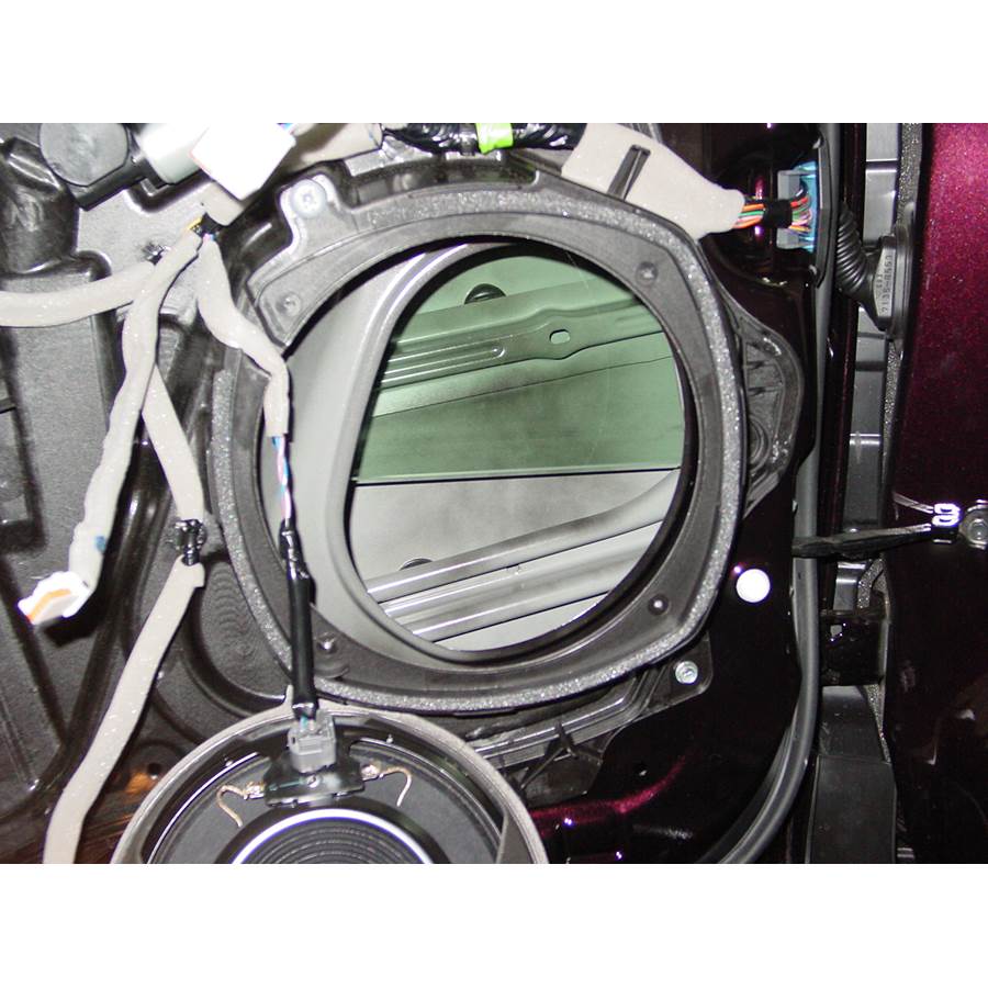 2010 Mazda CX-9 Front speaker removed