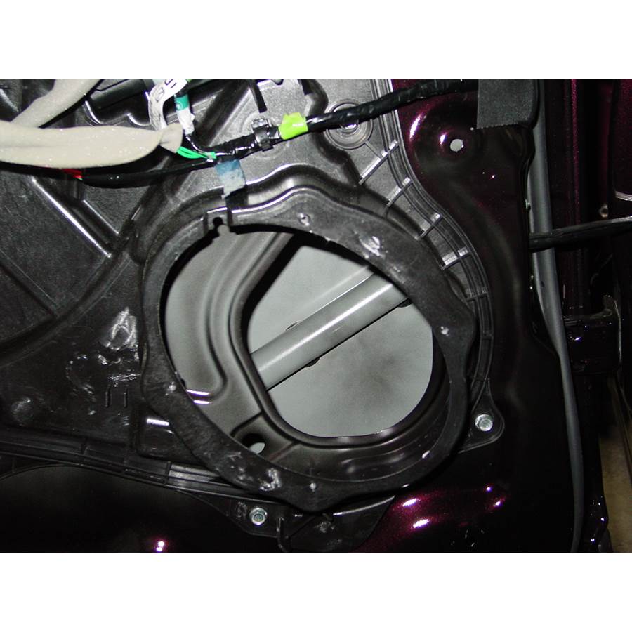 2008 Mazda CX-9 Rear door speaker removed