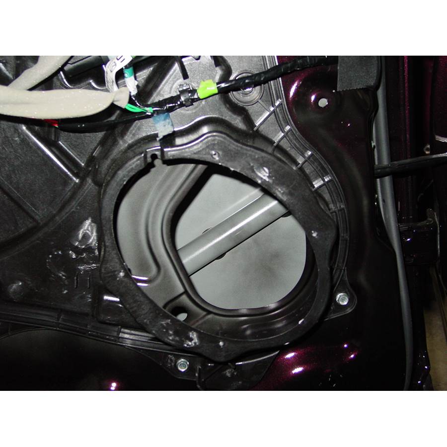 2010 Mazda CX-9 Rear door speaker removed