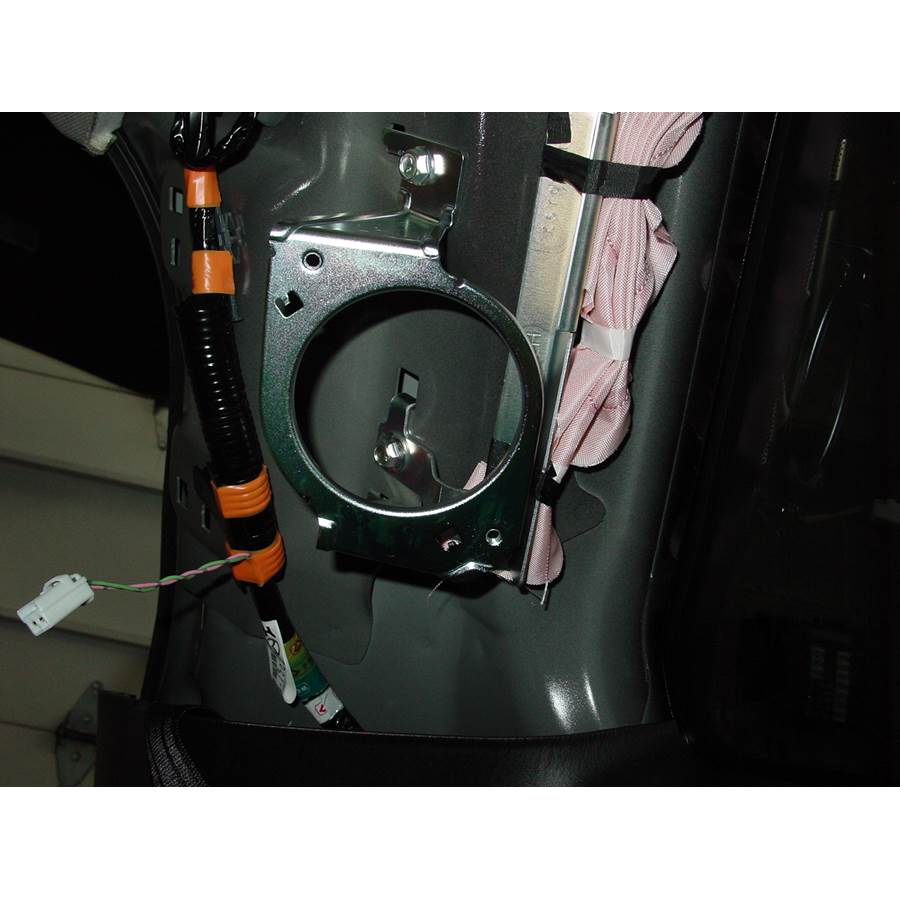 2010 Mazda CX-9 Rear pillar speaker removed