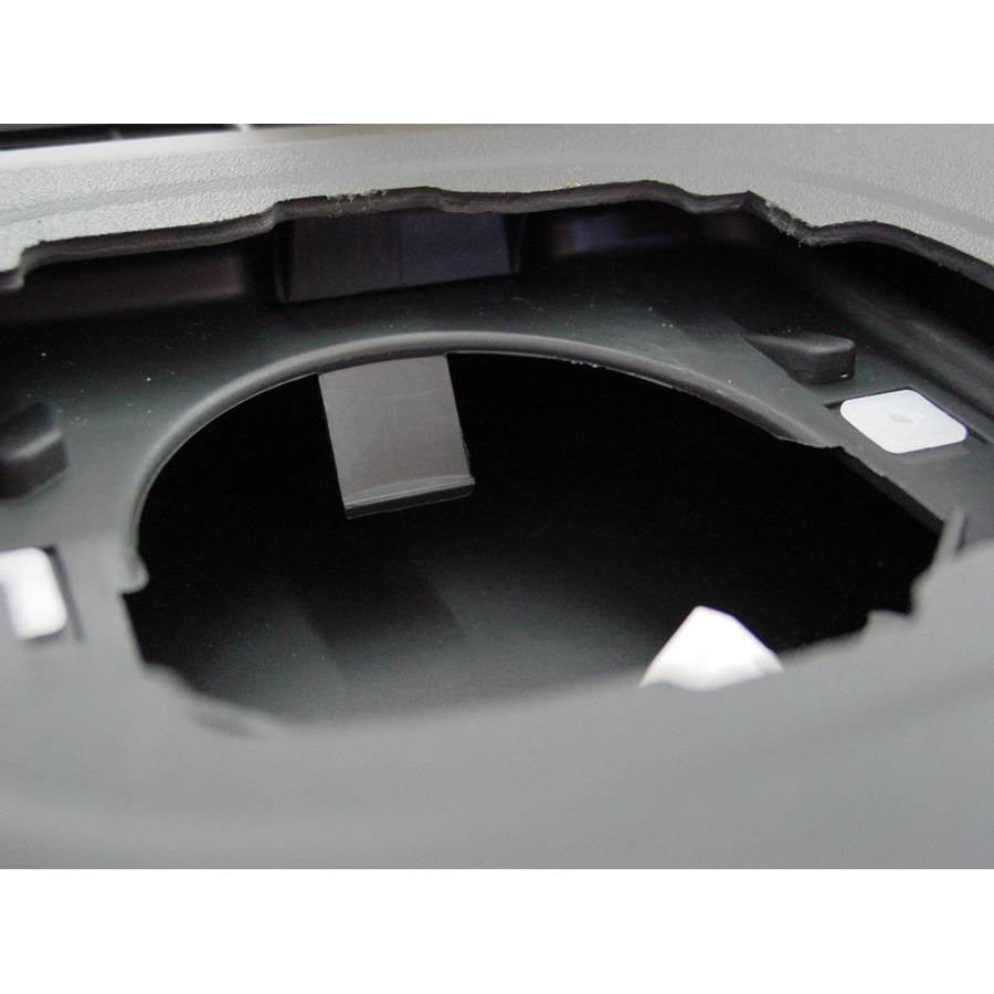 2009 Mazda CX-7 Center dash speaker removed