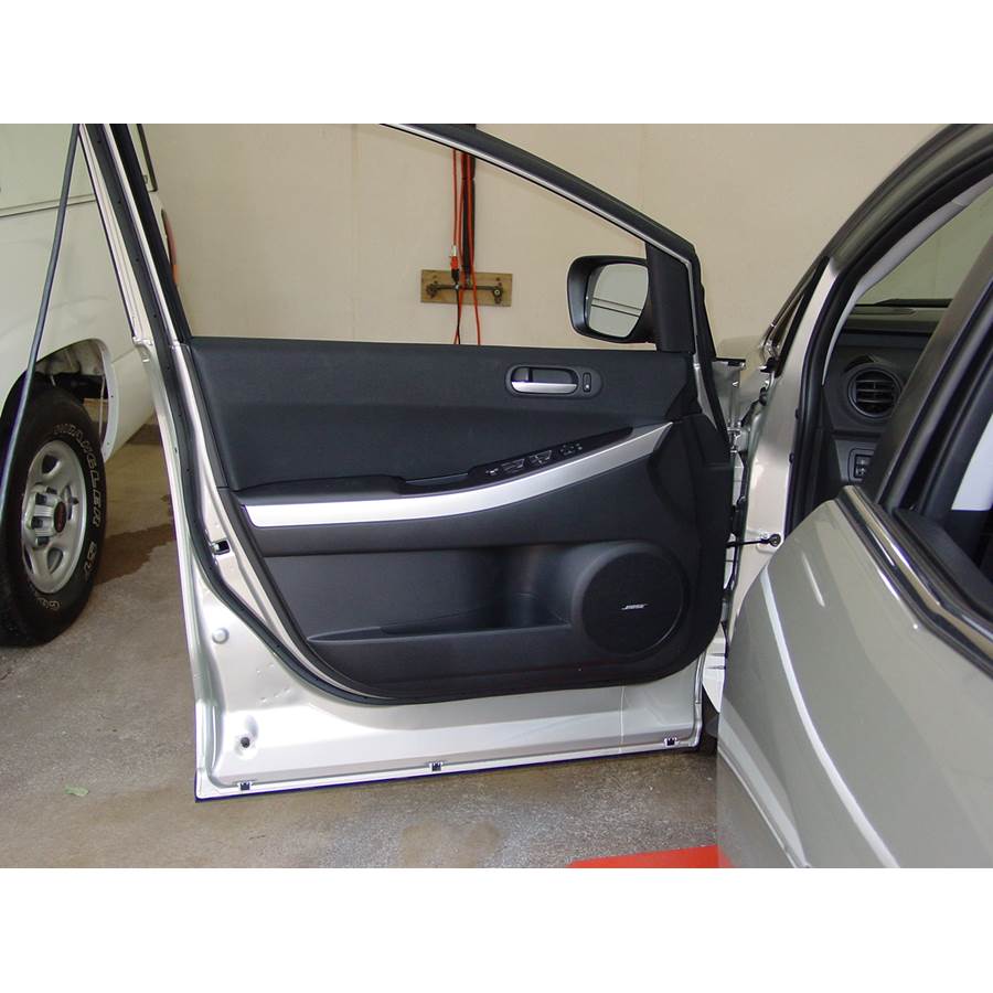 2009 Mazda CX-7 Front door speaker location