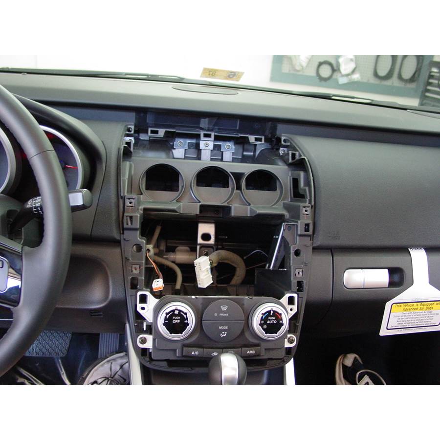 2009 Mazda CX-7 Factory radio removed