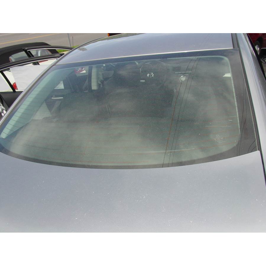 2011 Mazda 3 Rear deck speaker location