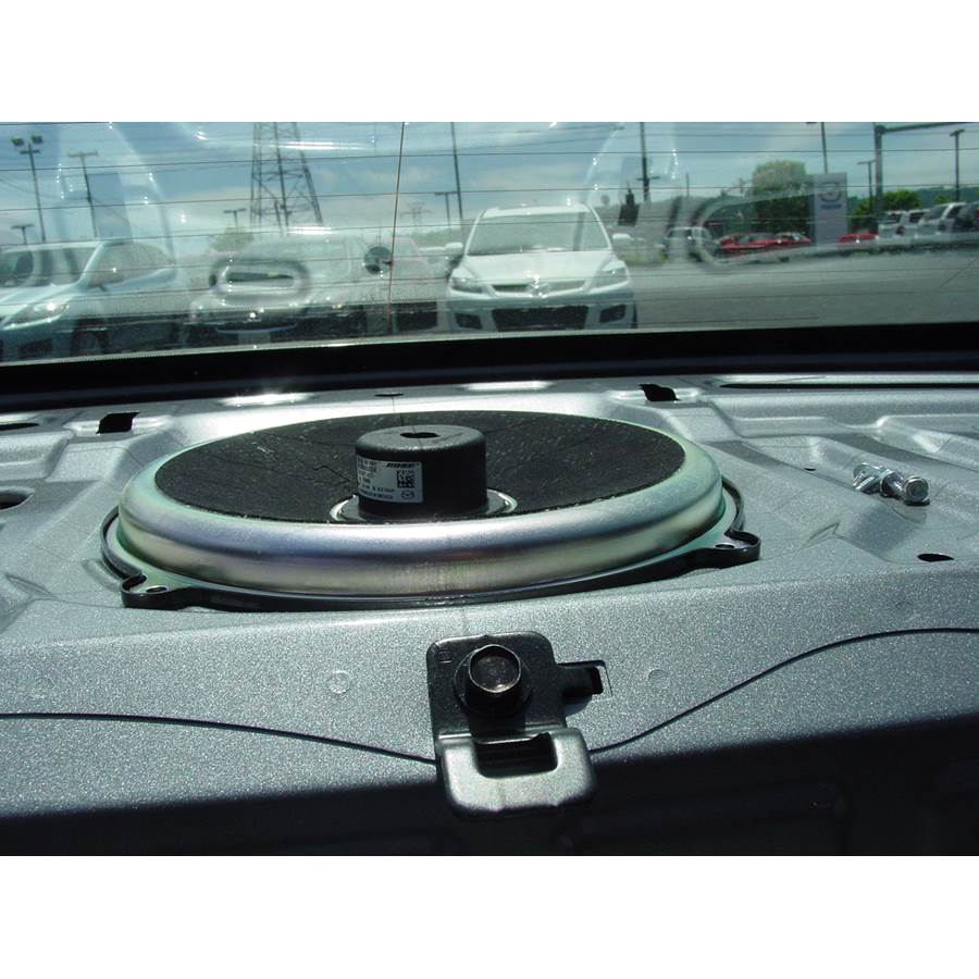 2010 Mazda 3 Rear deck center speaker