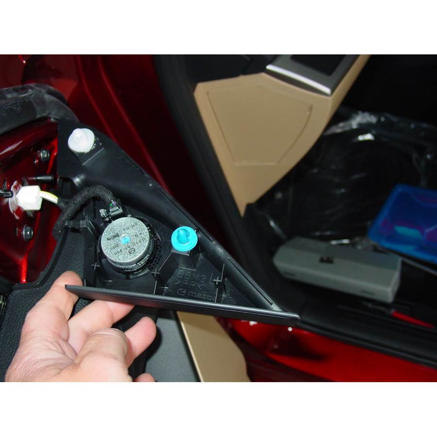 2012 Mazda 3 Front door tweeter