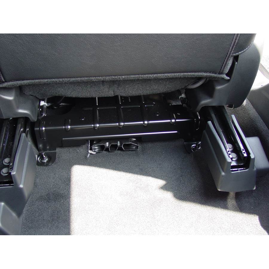 2012 Mazda 3 Factory amplifier location