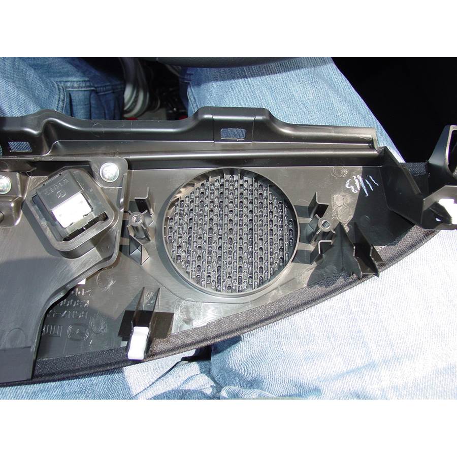 2012 Mazda 3 Center dash speaker removed
