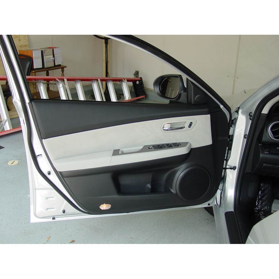 2012 Mazda 6 Front door speaker location