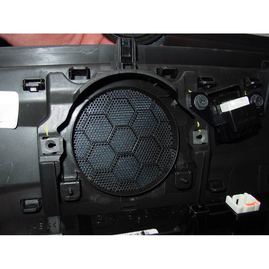 2012 Mazda 6 Center dash speaker removed