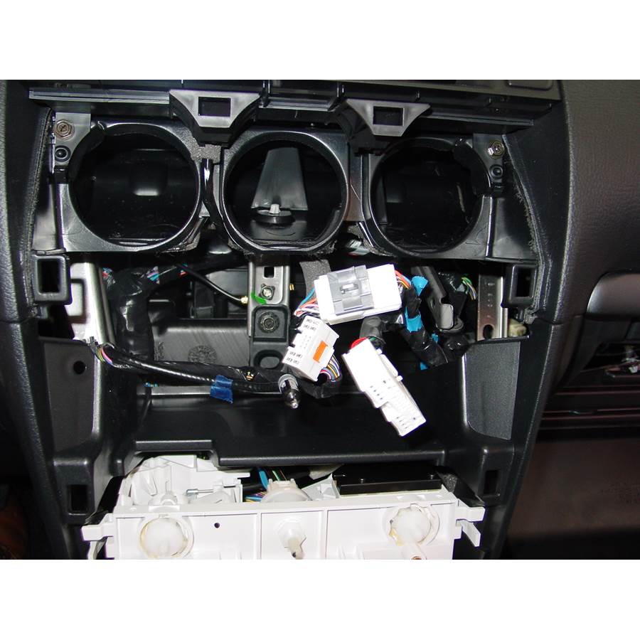 2006 Mazda 6 Factory radio removed