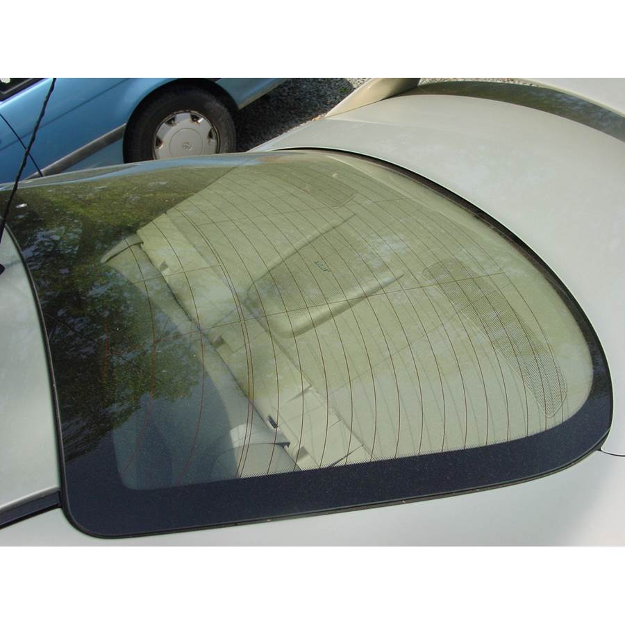 2003 Mazda 6 Rear deck speaker location
