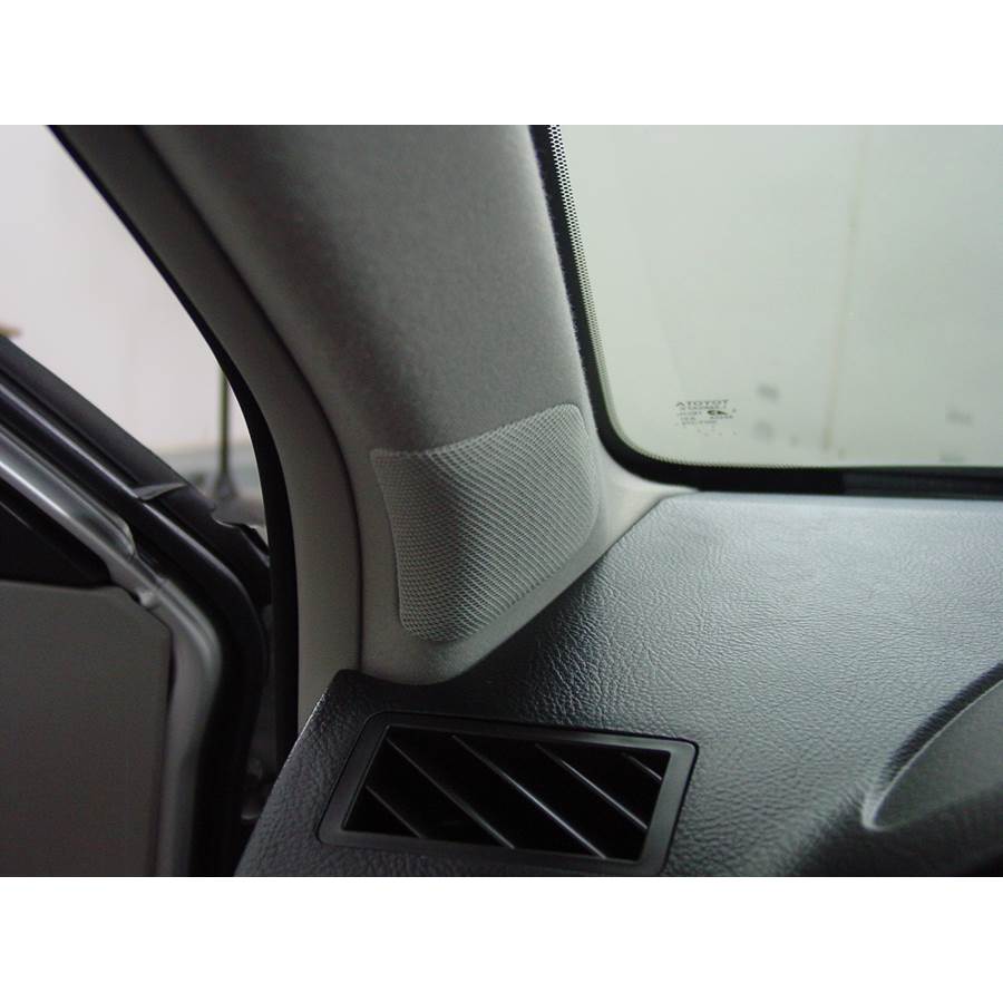 2011 Toyota Avalon Front pillar speaker location