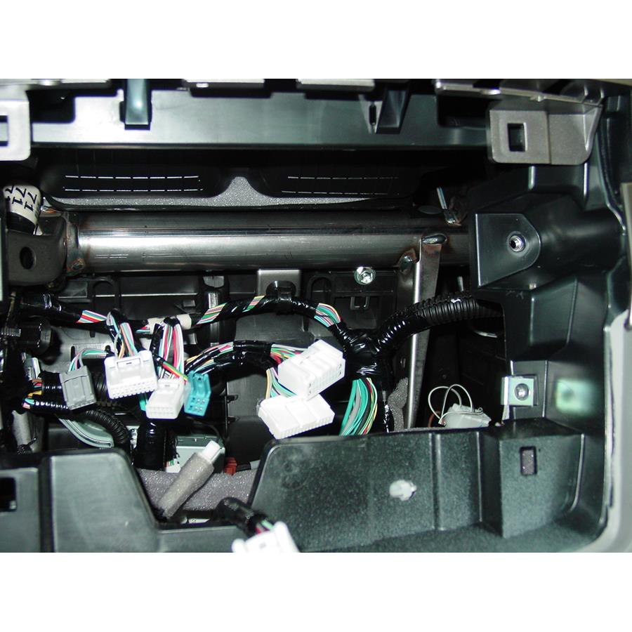2012 Toyota Avalon Factory radio removed