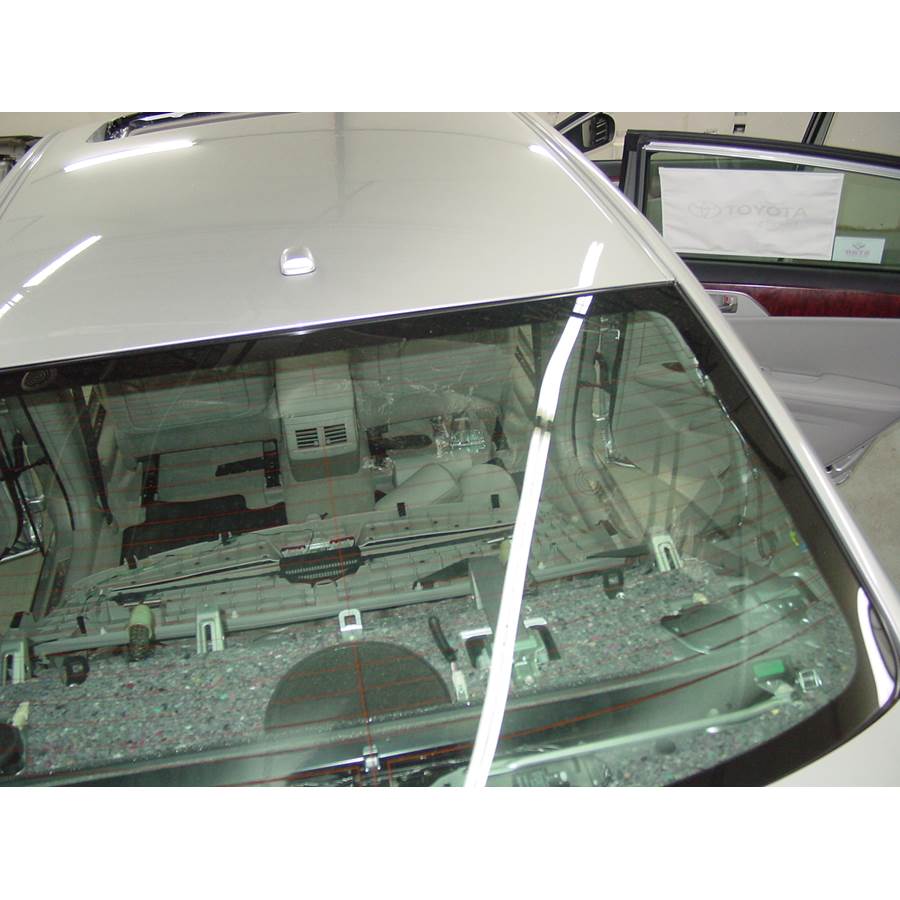 2011 Toyota Avalon Rear deck speaker location
