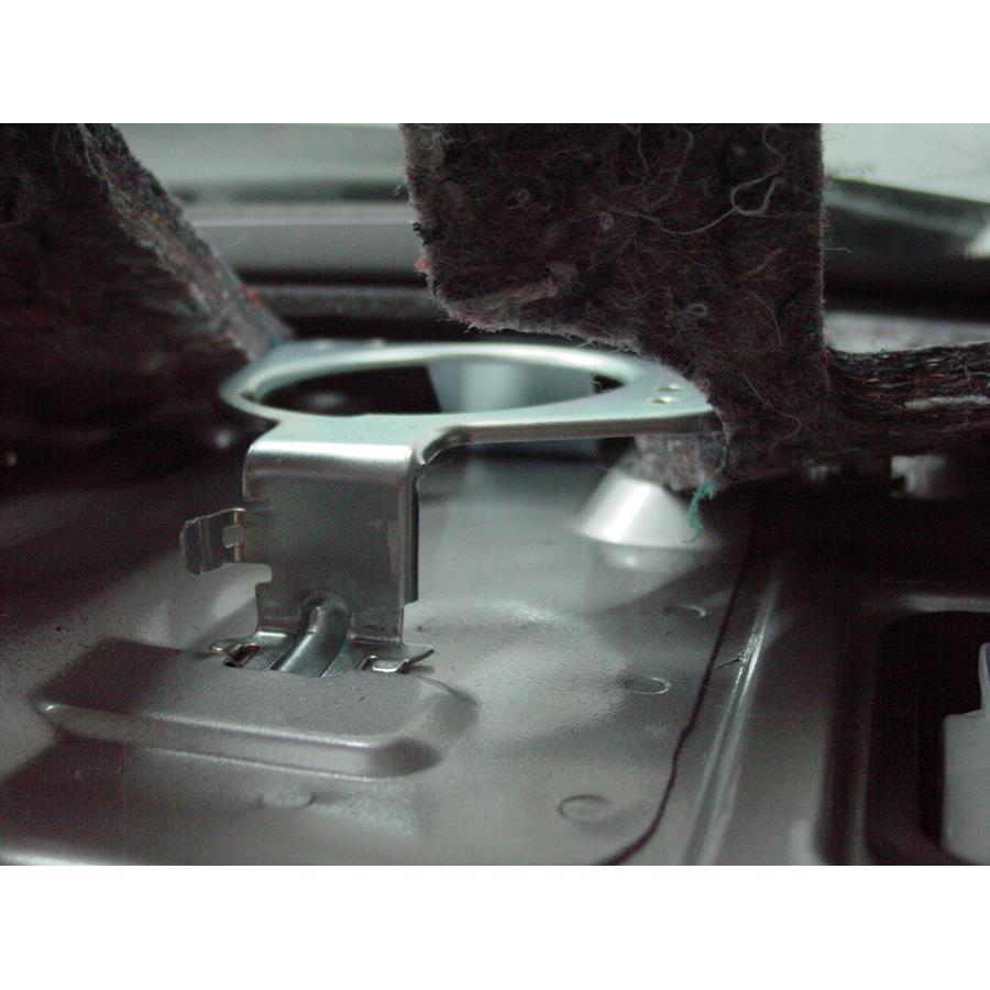 2012 Toyota Avalon Rear deck speaker removed