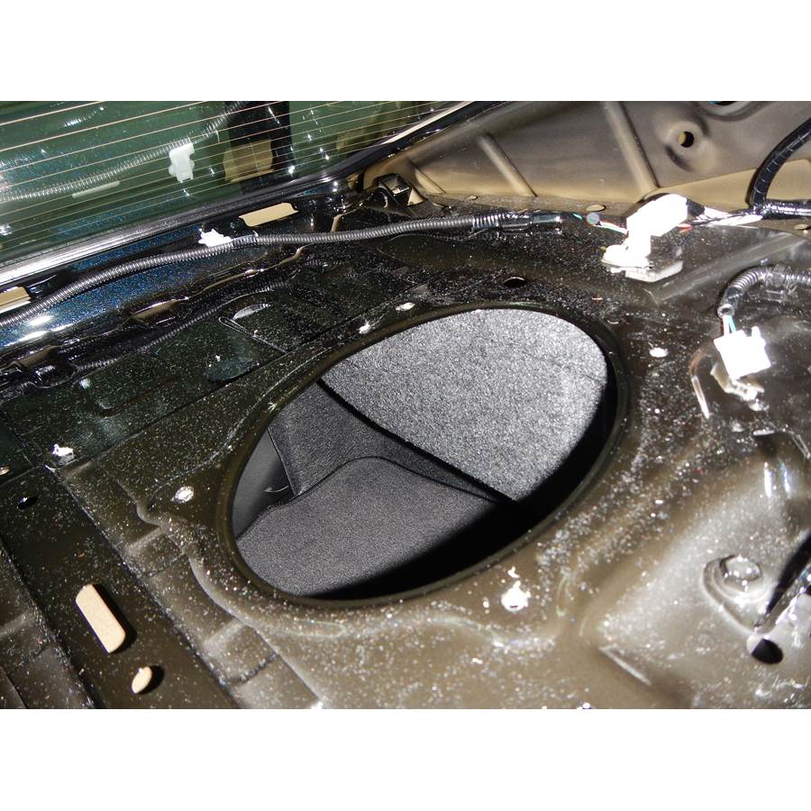 2017 Toyota Avalon Rear deck speaker removed