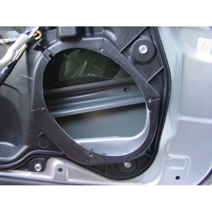 2008 Mazda Mazdaspeed3 Front door woofer removed
