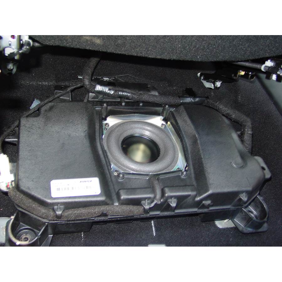 2007 Mazda Mazdaspeed3 Under front seat speaker