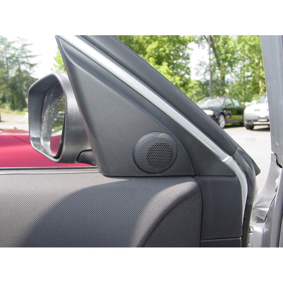 2008 Mazda Mazdaspeed3 Front door tweeter location