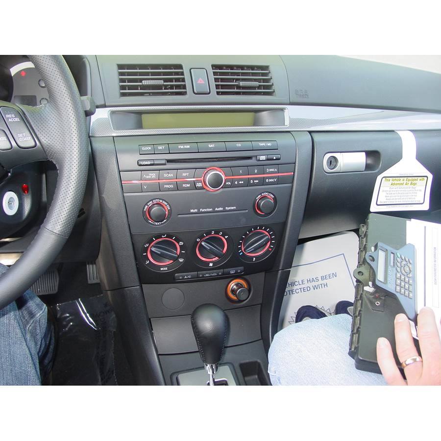 2009 Mazda Mazdaspeed3 Factory Radio
