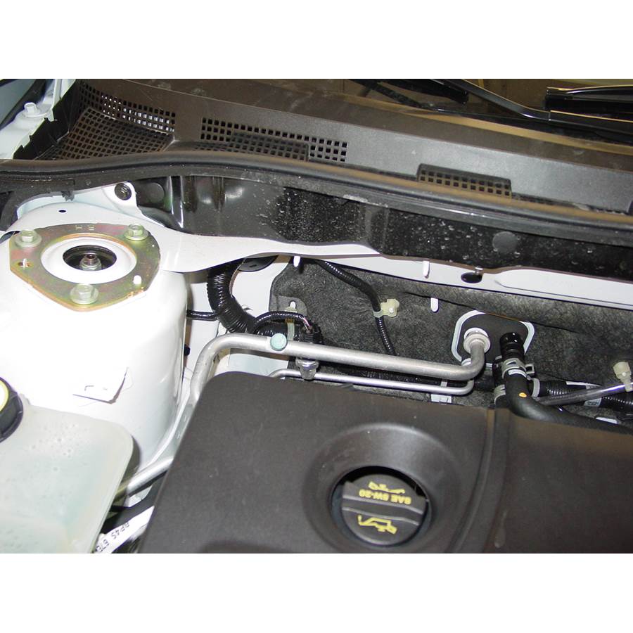 2008 Mazda Mazdaspeed3 Firewall access