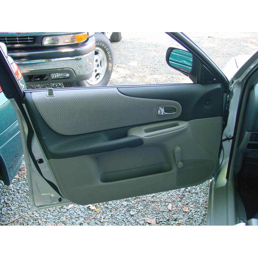 2001 Mazda Protege Front door speaker location