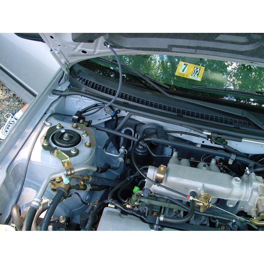 2002 Mazda Protege Firewall access