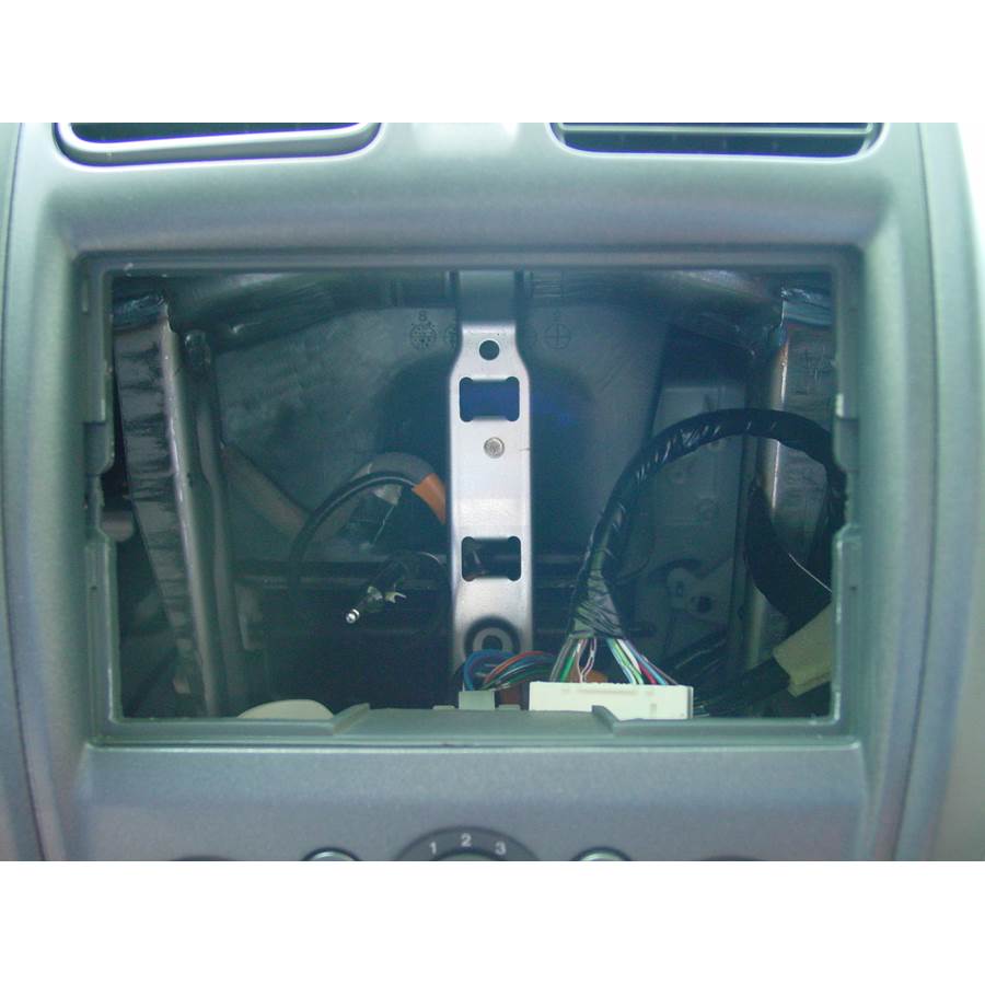 2002 Mazda Protege Factory radio removed
