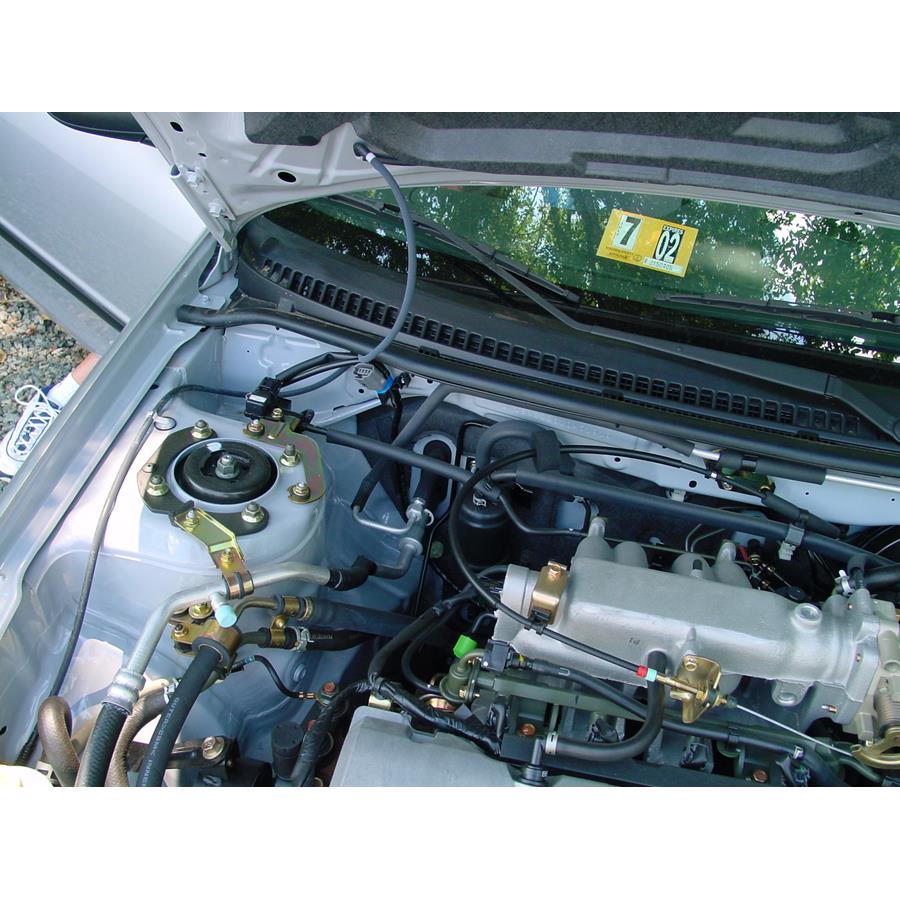 2003 Mazda Protege5 Firewall access