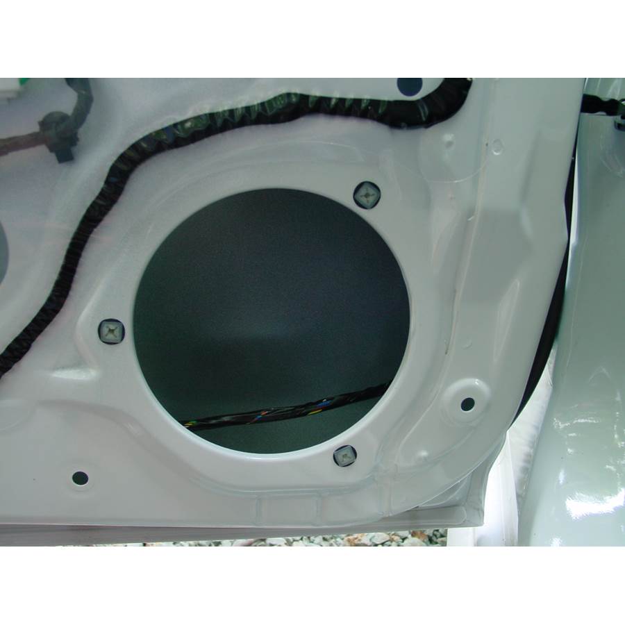 2002 Mazda Protege5 Rear door speaker removed