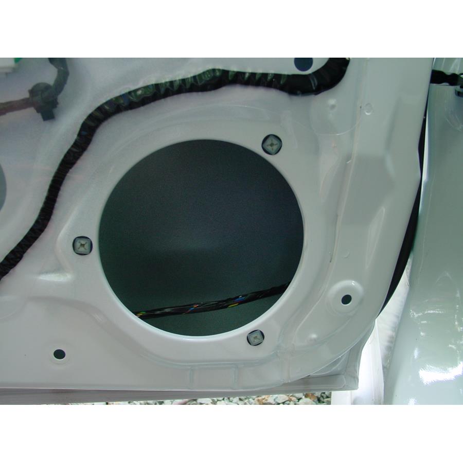 2003 Mazda Protege5 Rear door speaker removed