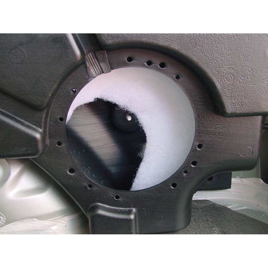 2002 Mazda Tribute Far-rear side speaker removed