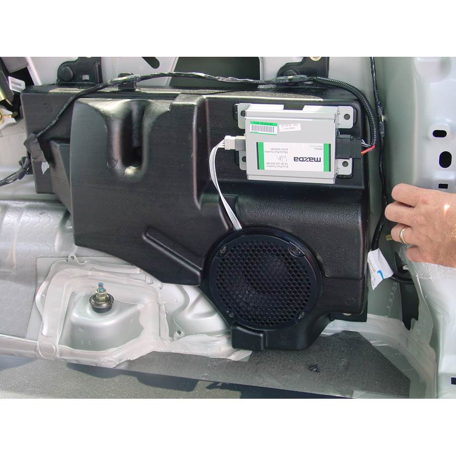 2002 Mazda Tribute Far-rear side speaker