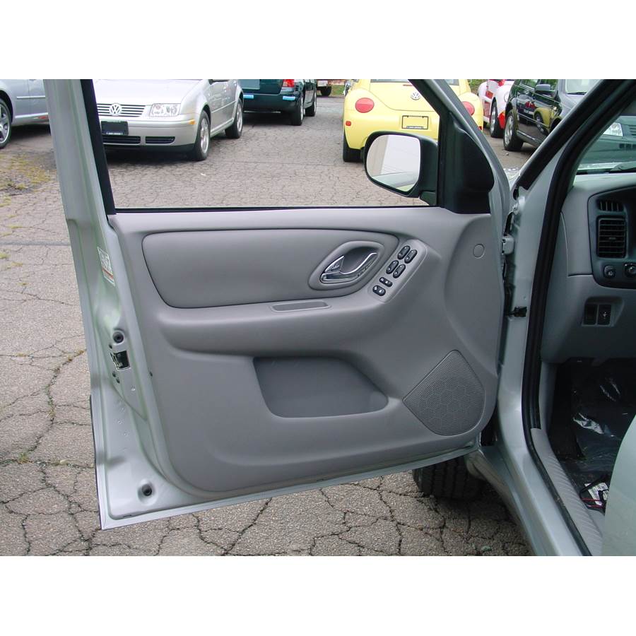 2004 Mazda Tribute Front door speaker location