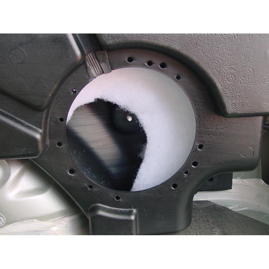 2006 Mazda Tribute Far-rear side speaker removed